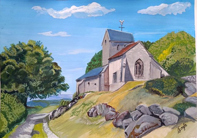 Uchon, église St Roch 30/40 cm